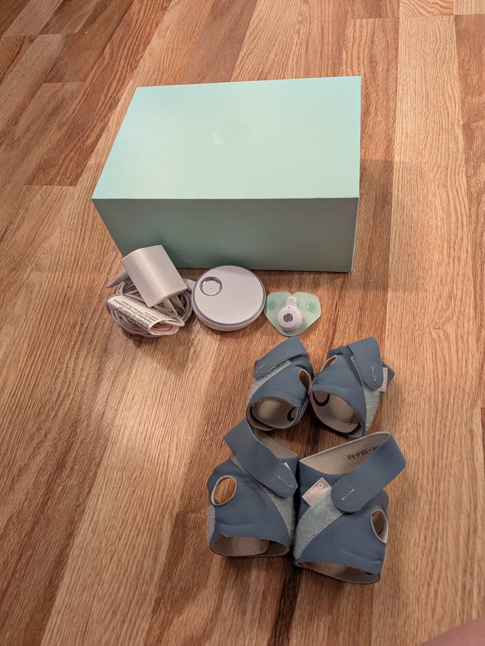 Owlet Sock - Blue